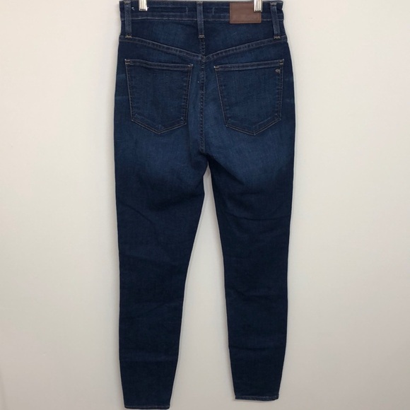 Madewell Curvy High Rise Skinny Jeans Size 27T - Picture 7 of 10